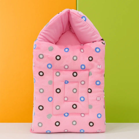 Velvet - Carry Nest - Pink - Circles - 25