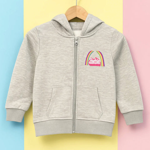 Infinity Kids - Hoodie - Light Grey - Barbie