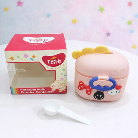 Fish - Milk Container - Dino - Pink