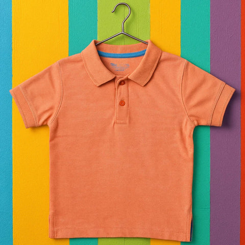 Lucido - Polo - T-Shirt - Orange