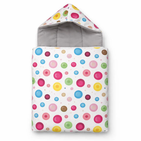 Cotton - Hooded Carry Nest - Bubble Beads - 26