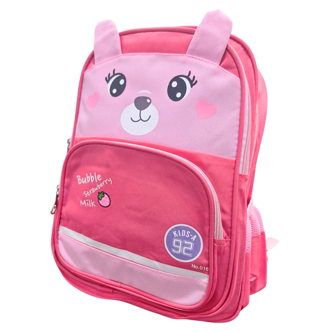 School Bag - Pink - Strawberry - DW02