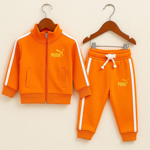 Pum - 2 Pieces - Track Suit - Orange - Stripes