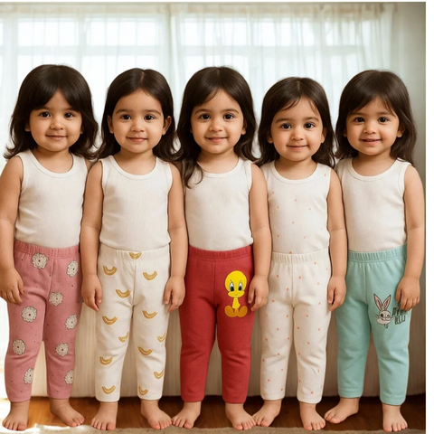 TBS_BRL - Pack of 5 Trousers - Picnic Days