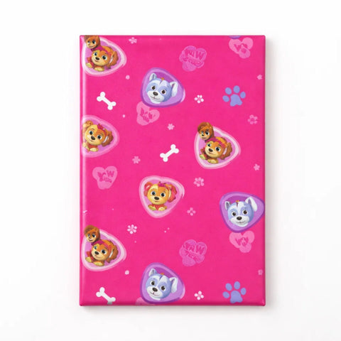 Diaper Changing Mat - Dark Pink - Paw - (36*24 Inches)