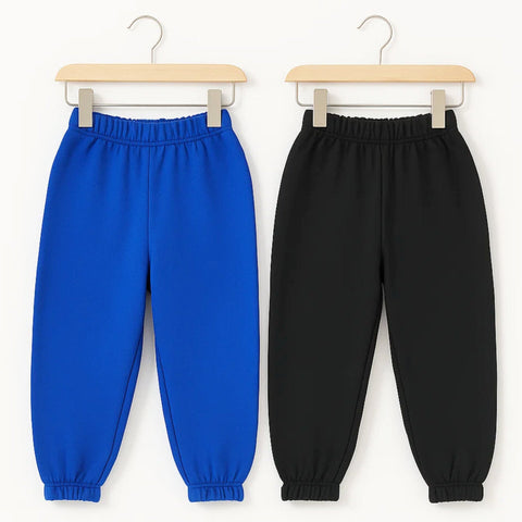 TBS - Pack of 2 - Fleece Trousers - Royal & Black