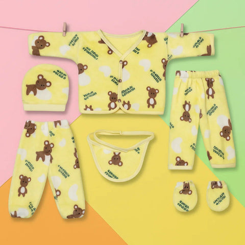 Fleece - 6 Pieces - Starter Set - Yellow - Luck