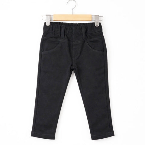 Royal - Elastic Jeans - Grey - Plain - (1-5Y)