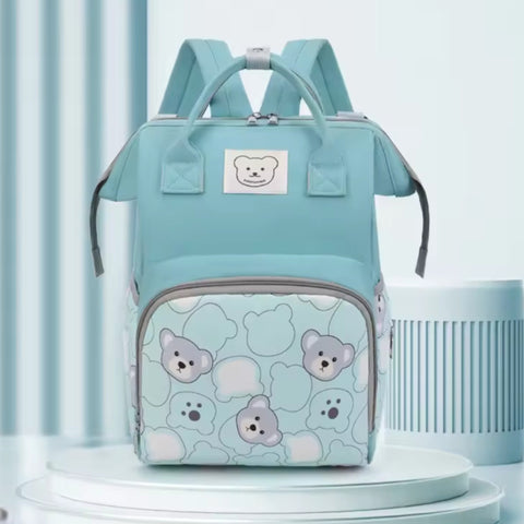 Yua - Waterproof Diaper Backpack - Bears