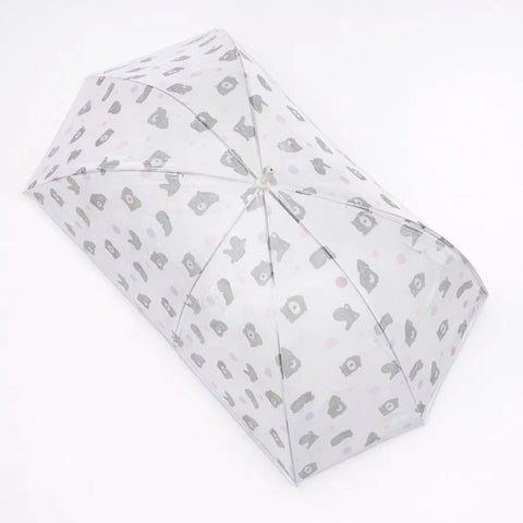 Stainless Steel - Foldable Umbrella Mosquito Net - Grey - Cat