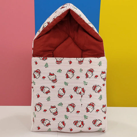 Hooded Carry Nest - Vol 08-25 - Red - Hello Kitty