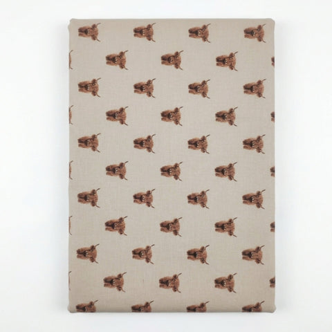 Diaper Changing Mat - Light Brown - Bull - (36*24 Inches)
