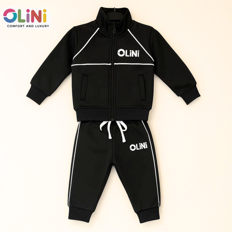 OLINI - 2 Pieces - Track Suit - Black