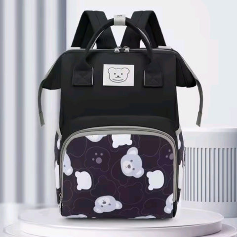 Yua - Waterproof Diaper Backpack - Bears