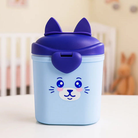 Cute Kids  - Milk Container - Large - Blue
