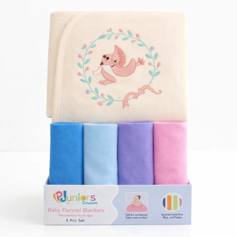 Junior's - 5 Pieces - Bath Towel Gift Set - Yellow