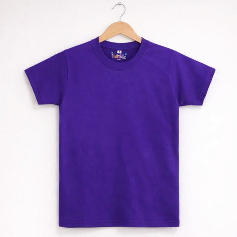 TBS - T-Shirt - Plain - Purple