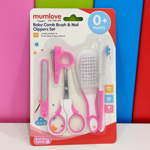 5 Pieces - Mumlove - Care Kit - Pink