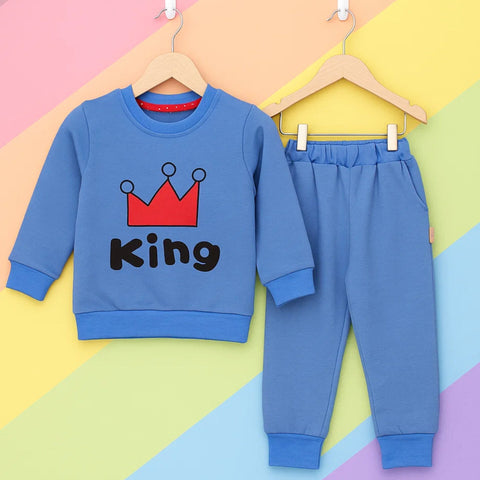 Nijntje - 2 Pieces - Suit Set - Blue - Crown King