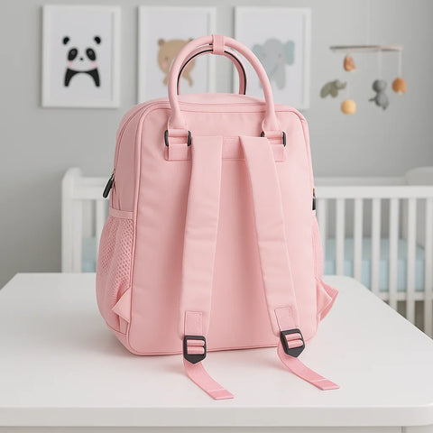 Sarah Aly - Fashion Waterproof Diaper Backpack - Pink