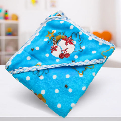 Plush Wrapping Sheet - Strawberry & Cherry