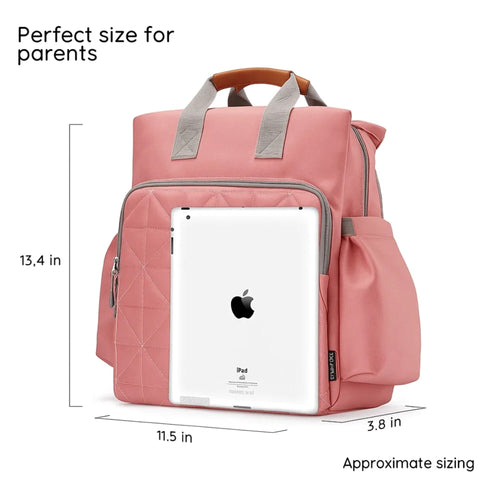 Fashion Way - Waterproof Diaper Backpack - Pink