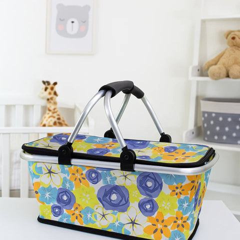 Picnic Basket - Mix Flowers