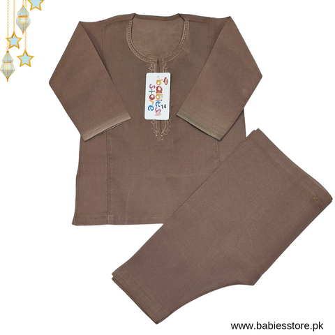 TBS - Kurta Shalwar - Vol 04-25 - Brown