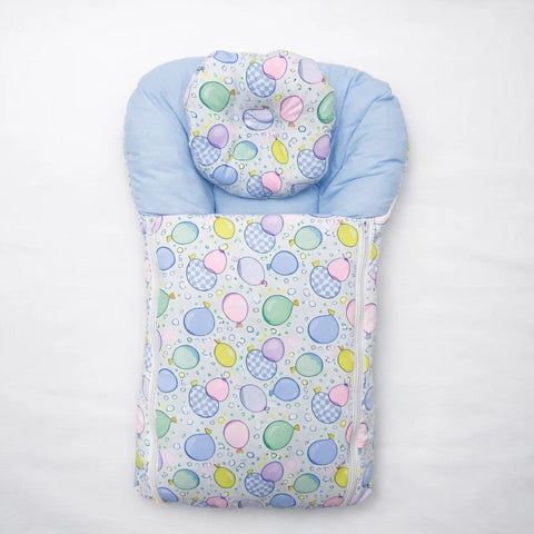 TH - Cotton - Carry Nest - Blue - Balloons - 26