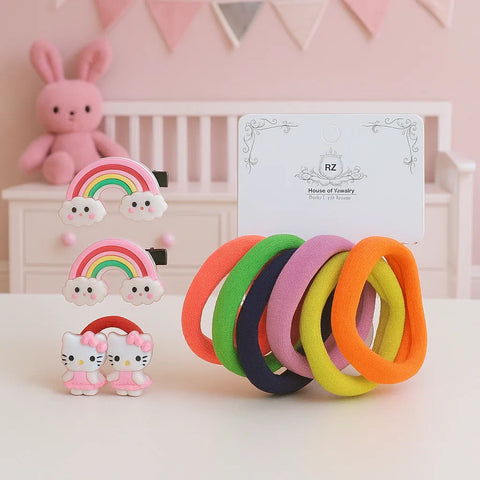 Glitters - Bundle of Colorful Ponies & Character Pins