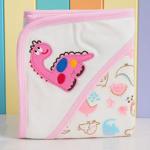 Kero Kids - Bath Towel - Pink - Dinosaur - Thailand