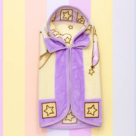 Junio Kids Single Ply - Zip Blanket - Purple - Star Bear - 25