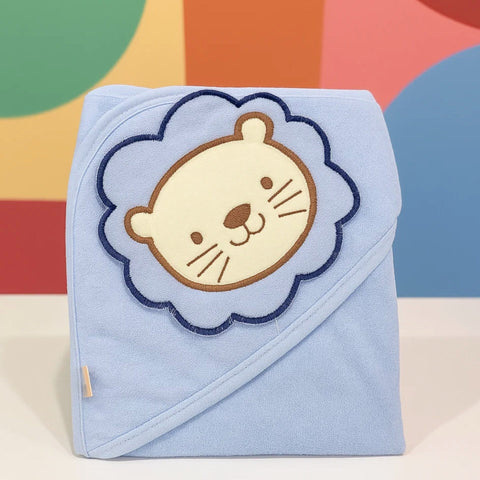 Montaly's - Bath Towel - Blue - Cat - Thailand