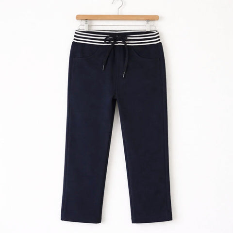 Royal - Rib Jeans - Black - Plain - (1-8Y)