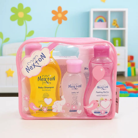 6 Pieces Nexton Baby Gift Set Pouch - Medium