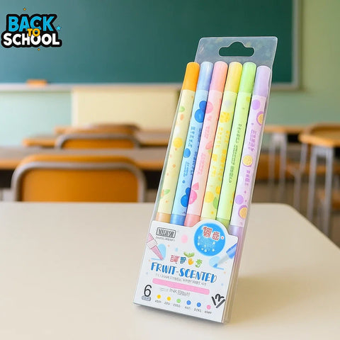 Fruit Scented - Pack of 6 - Highlighters - 928