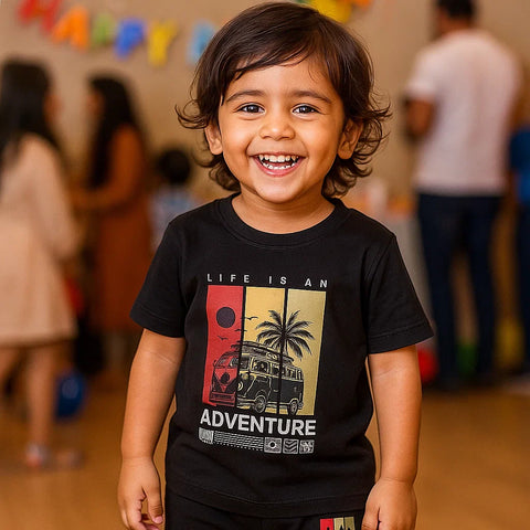 TBS_BRL - T-Shirt & Shorts - Black - Adventure