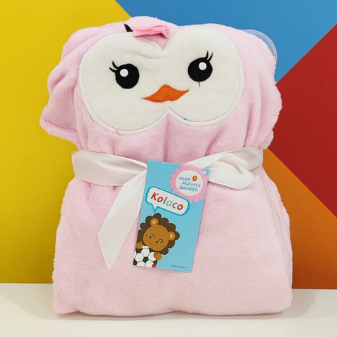 Kolaco - Hoodie Blanket - Pink - Eyelashes