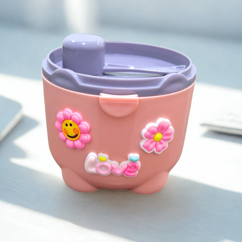 Character Crown - Milk Container - Pink