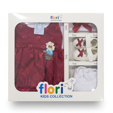 4 Pieces - Flori - Gift Set - D-03 - Pakistan