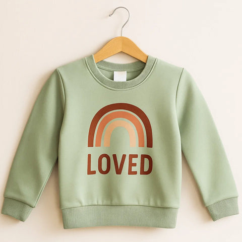 TBS - Sweat Shirt - Sage Green - Loved
