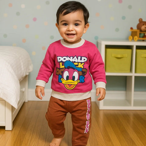 Nijntje - Suit Set - Pink - Donald Duck - 25
