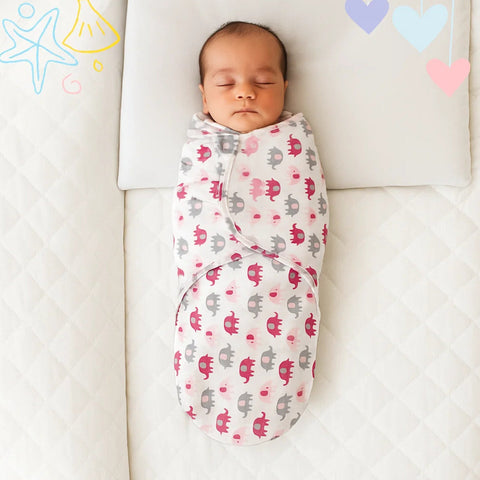 Kolaco - Swaddle Wrap - Elephants