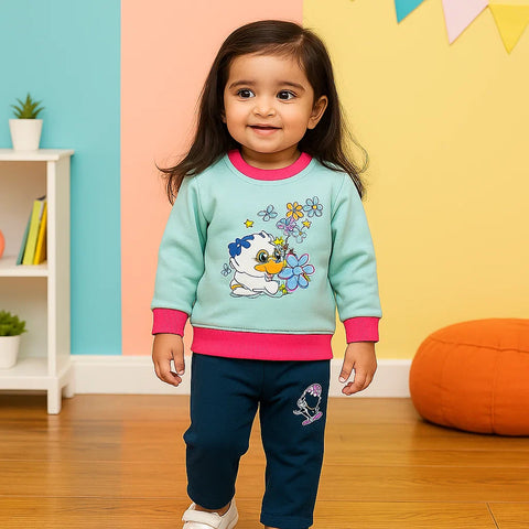 Nijntje - Suit Set - Light Blue - Duckling - 25
