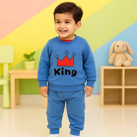 Nijntje - 2 Pieces - Suit Set - Blue - Crown King