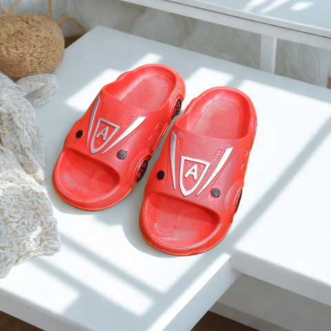 Summer Soft Slipper - Car - Red