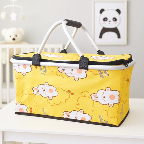 Picnic Basket - Yellow - Rabbit
