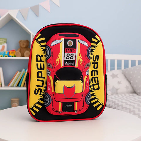 School Bag - Cars - 12 - Inches