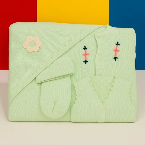 Wool - 6 Pieces - Starter Set - Green - 25
