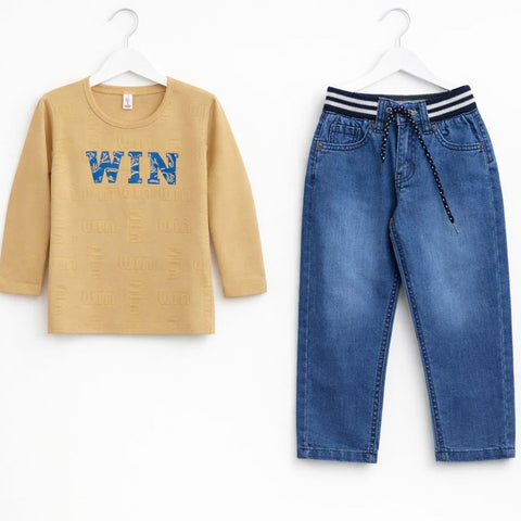 LO - 2 Pieces - Suit Set - Light Brown - Win